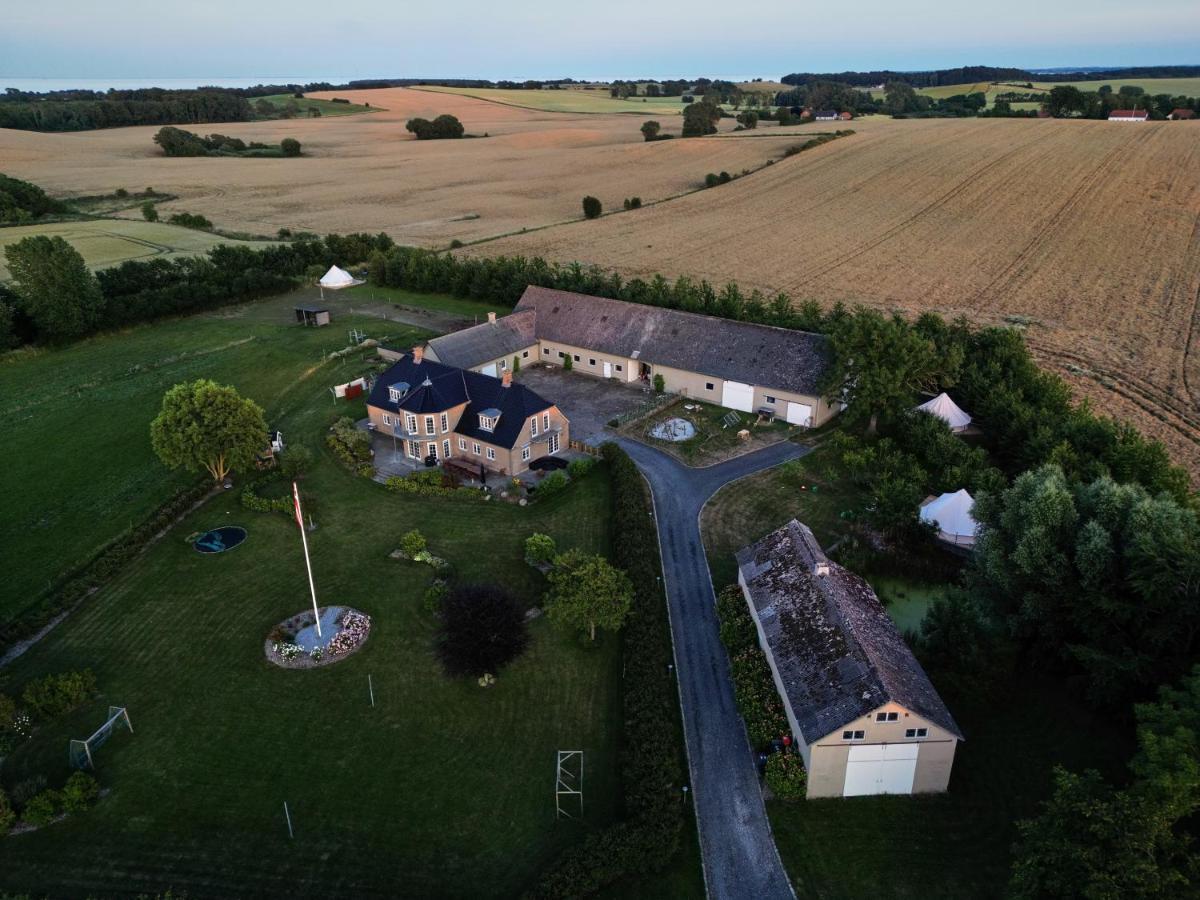 Hesselgaard Glamping Hotel Dalby Exterior foto