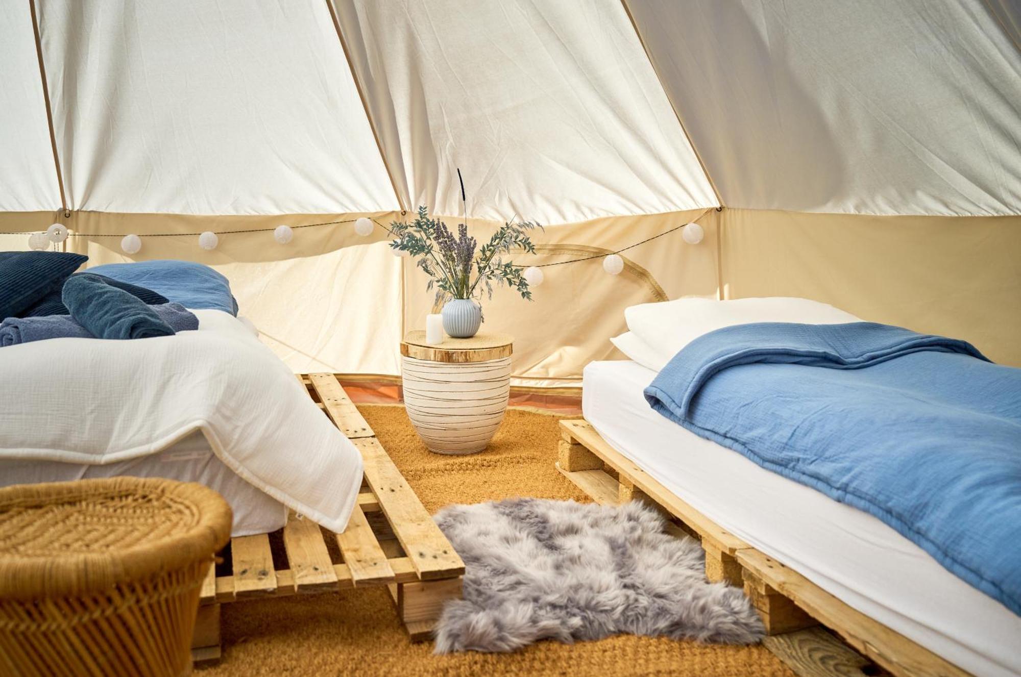 Hesselgaard Glamping Hotel Dalby Exterior foto