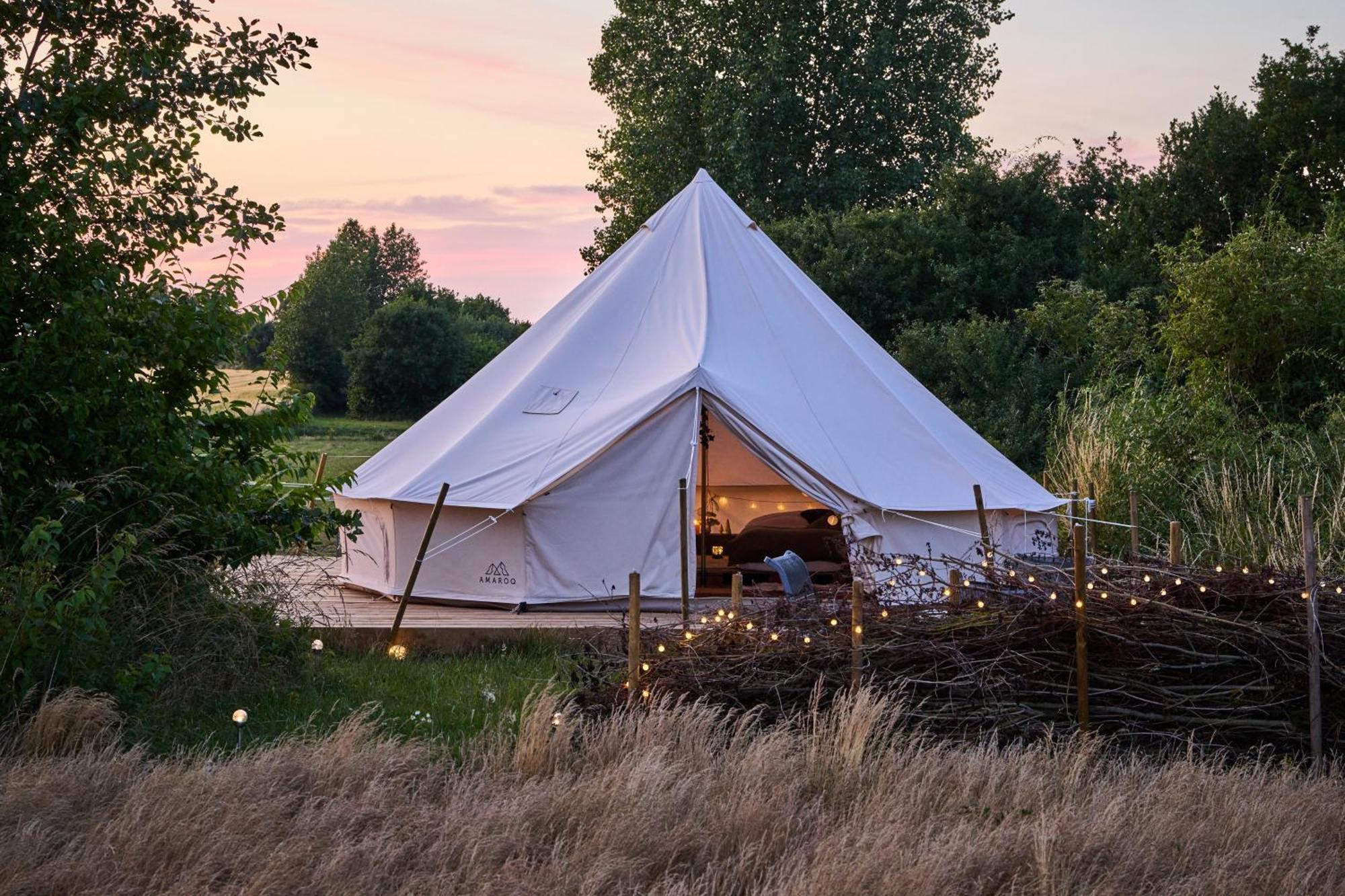 Hesselgaard Glamping Hotel Dalby Exterior foto